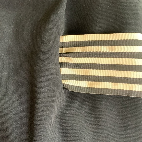 Moschino black‎ Sheath Dress with Grogain Ribbon Tie - Picture 3 of 7